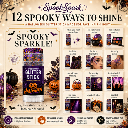 SpookSpark™ Halloween Glitter Stick